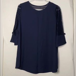 Dark Blue Blouse